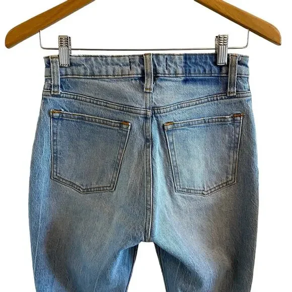 Abercrombie & Fitch The Skinny High Rise Curve Love With Raw Hem - Picture 9 of 11